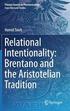 Relational Intentionality: Brentano and the Aristotelian Tradition