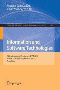 Information and Software Technologies (hftad)