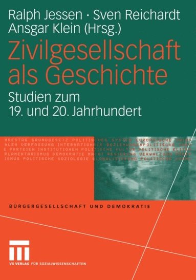 Zivilgesellschaft als Geschichte (e-bok)
