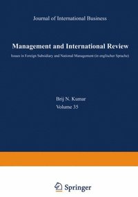 Management and International Review (e-bok)
