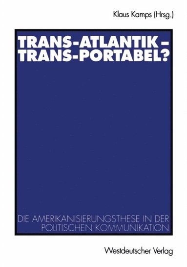 Trans-Atlantik ? Trans-Portabel? (e-bok)