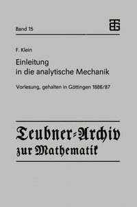 Einleitung in die analytische Mechanik (e-bok)