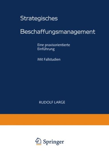 Strategisches Beschaffungsmanagement (pocket)