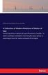 Collection of Modern Relations of Matter of Fact