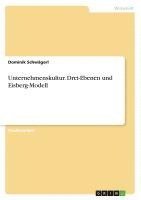 Unternehmenskultur. Drei-Ebenen und Eisberg-Modell