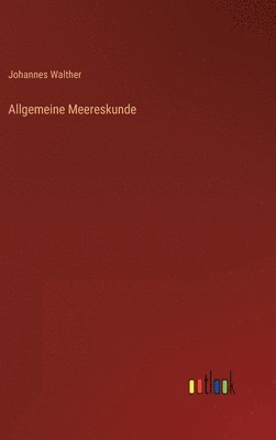Allgemeine Meereskunde