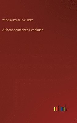 Althochdeutsches Lesebuch (hftad)