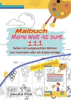 KitaFix Malbuch Meine Welt ist bunt (h�ftad)