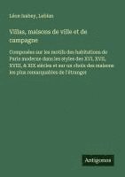 Villas, maisons de ville et de campagne (häftad)