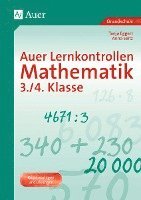 Auer Lernkontrollen Mathematik, Klasse 3/4 (inbunden)