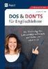 Dos and Donts fr Englischlehrer