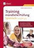Training m�ndliche Pr�fung Spanisch Lj. 3-4