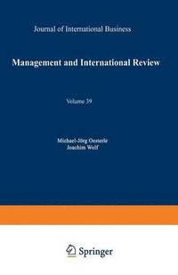 Management International Review (häftad)