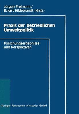 Praxis der betrieblichen Umweltpolitik (hftad)
