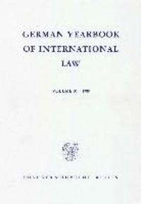 German Yearbook of International Law / Jahrbuch Fur Internationales Recht: Vol. 31 (1988) (inbunden)