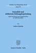 Kausalitat Und Deliktische Haftungsbegrundung, Zugleich Ein Beitrag Zum Kausalitatsproblem Bei Waldschadensfallen