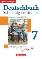 Deutschbuch 7. Jahrgangsstufe. Schulaufgabentrainer mit Lsungen. Gymnasium Bayern (hftad)