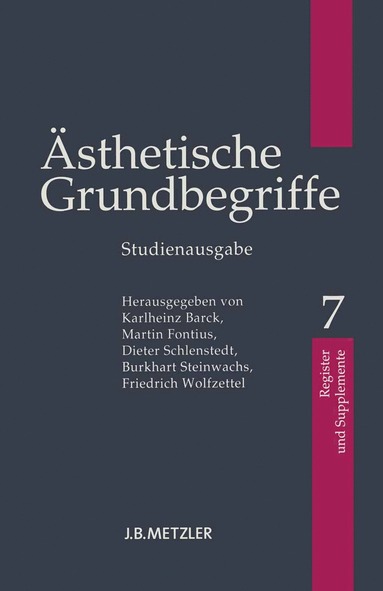 �sthetische Grundbegriffe (inbunden)