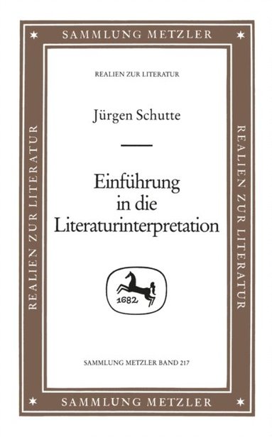 Einführung in die Literaturinterpretation (e-bok)