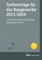 Tarifverträge für das Baugewerbe 2023/2024 (häftad)