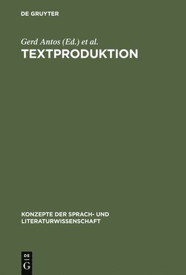 Textproduktion (häftad)