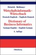 Wirtschaftsinformatik-Wrterbuch - Dictionary of Economic Informatics