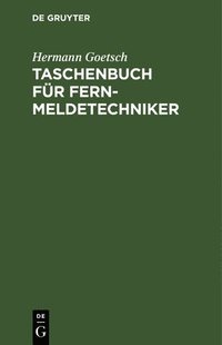 Taschenbuch Fr Fernmeldetechniker (inbunden)