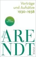 Vorträge und Aufsätze 1930-1938 (inbunden)