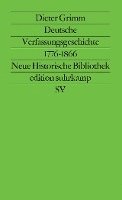 Deutsche Verfassungsgeschichte 1776 - 1866 (hftad)