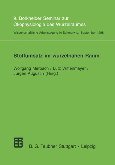 Stoffumsatz im wurzelnahen Raum (h�ftad)