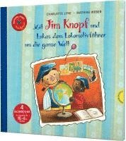 Jim Knopf: Mit Jim Knopf und Lukas dem Lokomotivführer um die ganze Welt (inbunden)