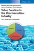 Value Creation in the Pharmaceutical Industry