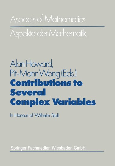 Contributions to Several Complex Variables (hftad)