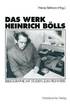 Das Werk Heinrich Blls