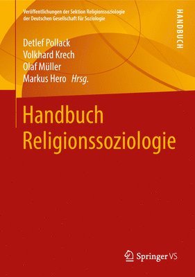 Handbuch Religionssoziologie (inbunden)