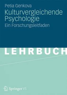 Kulturvergleichende Psychologie (inbunden)