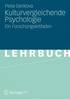 Kulturvergleichende Psychologie