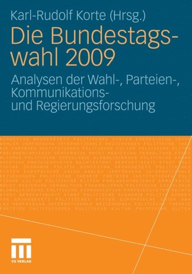 Die Bundestagswahl 2009 (e-bok)