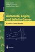 Automata, Logics, and Infinite Games