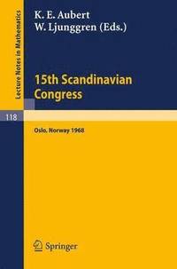Proceedings of the 15th Scandinavian Congress Oslo 1968 (häftad)