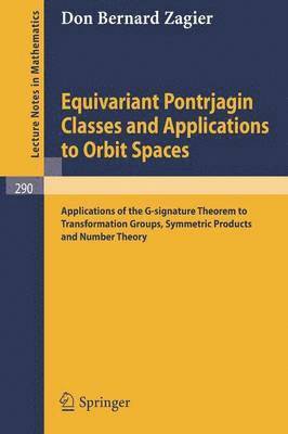 Equivariant Pontrjagin Classes and Applications to Orbit Spaces (hftad)