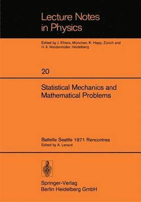 Statistical Mechanics and Mathematical Problems (hftad)
