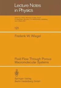 Fluid Flow Through Porous Macromolecular Systems (hftad)