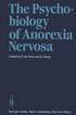 The Psychobiology of Anorexia Nervosa
