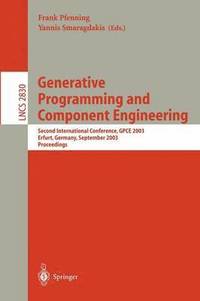 Generative Programming and Component Engineering (häftad)