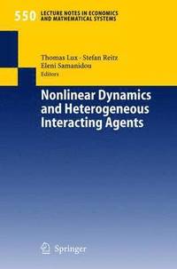 Nonlinear Dynamics and Heterogeneous Interacting Agents (hftad)