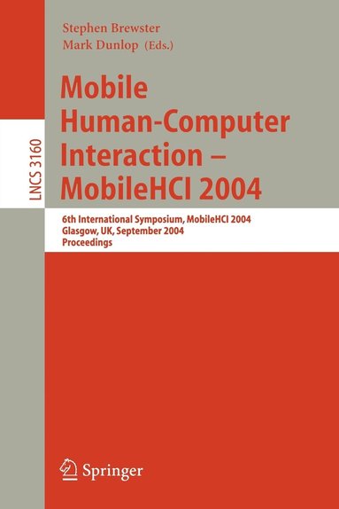 Mobile Human-Computer Interaction - Mobile HCI 2004 (hftad)