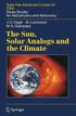 The Sun, Solar Analogs and the Climate
