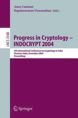 Progress in Cryptology - INDOCRYPT 2004 (hftad)