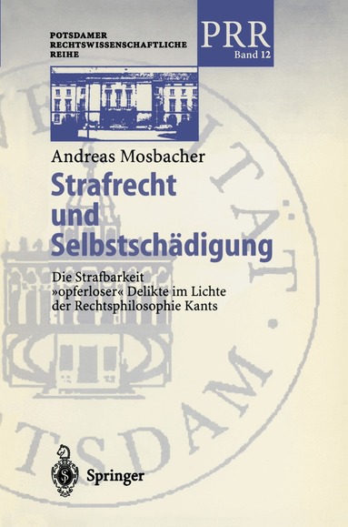 Strafrecht und Selbstsch�digung (h�ftad)
